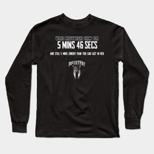 Drew McIntyre Long Sleeve T-Shirt